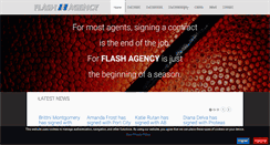Desktop Screenshot of flash-agency.net